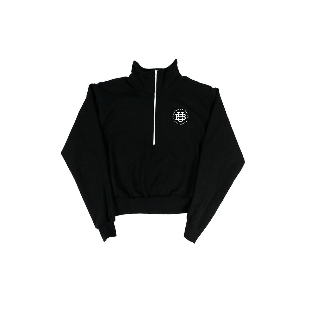 Women Cropped Half Zip up - image 2