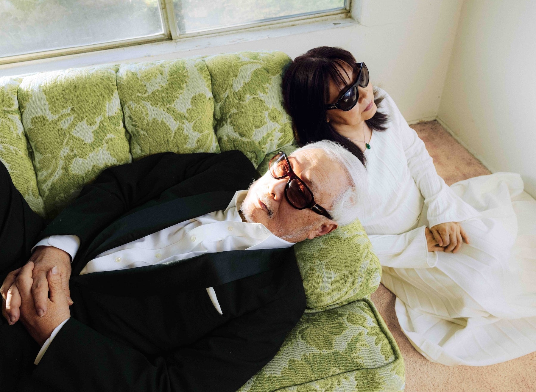 Editorial portrait from the eyewear journal